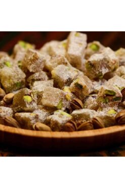 OLGUN KURUYEMİŞ Hindistan Cevizli Çifte Kavrulmuş Fıstıklı Lokum 1000 Gr
