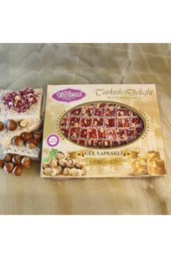 Yıldırım Şekerleme Lokum Double Fındıklı 300gr (%100 Şeker)