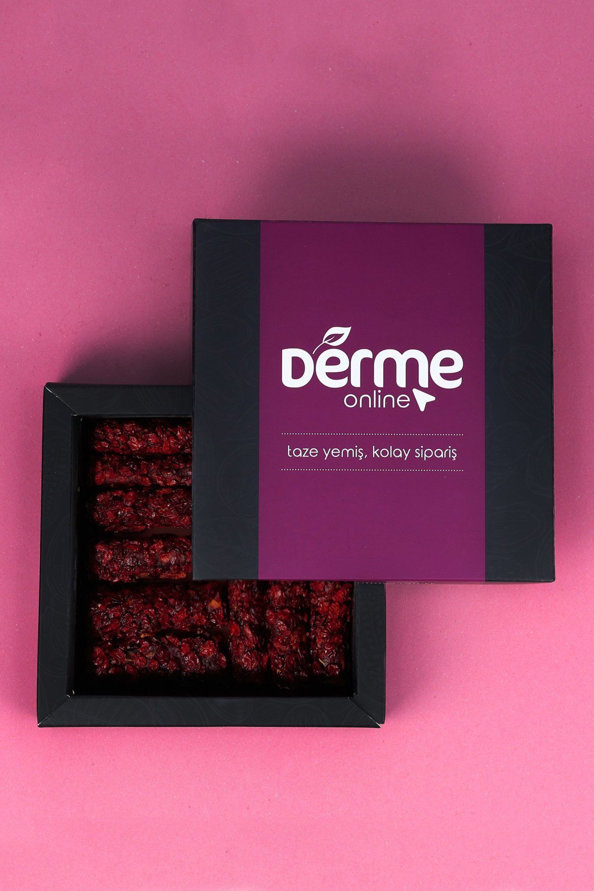 Derme Fitil Lokum Narlı Gül Yapraklı 300 Gram