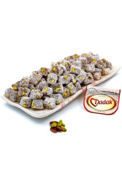 Dadak Lokum ve Kuruyemiş Çifte Kavrulmuş Antep Fıstıklı Mini Lokum 200gram
