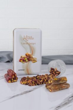 keyifçe Fitil Lokum Karışık Teneke Kutu 370 g