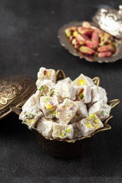 Hüsrevzade Çifte Kavrulmuş Antep Fıstıklı Lokum 375 gr