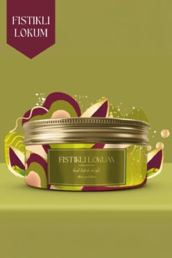 Mim and More Pistachio Turkish Delight - Antep Fıstıklı Lokum, 200 gr