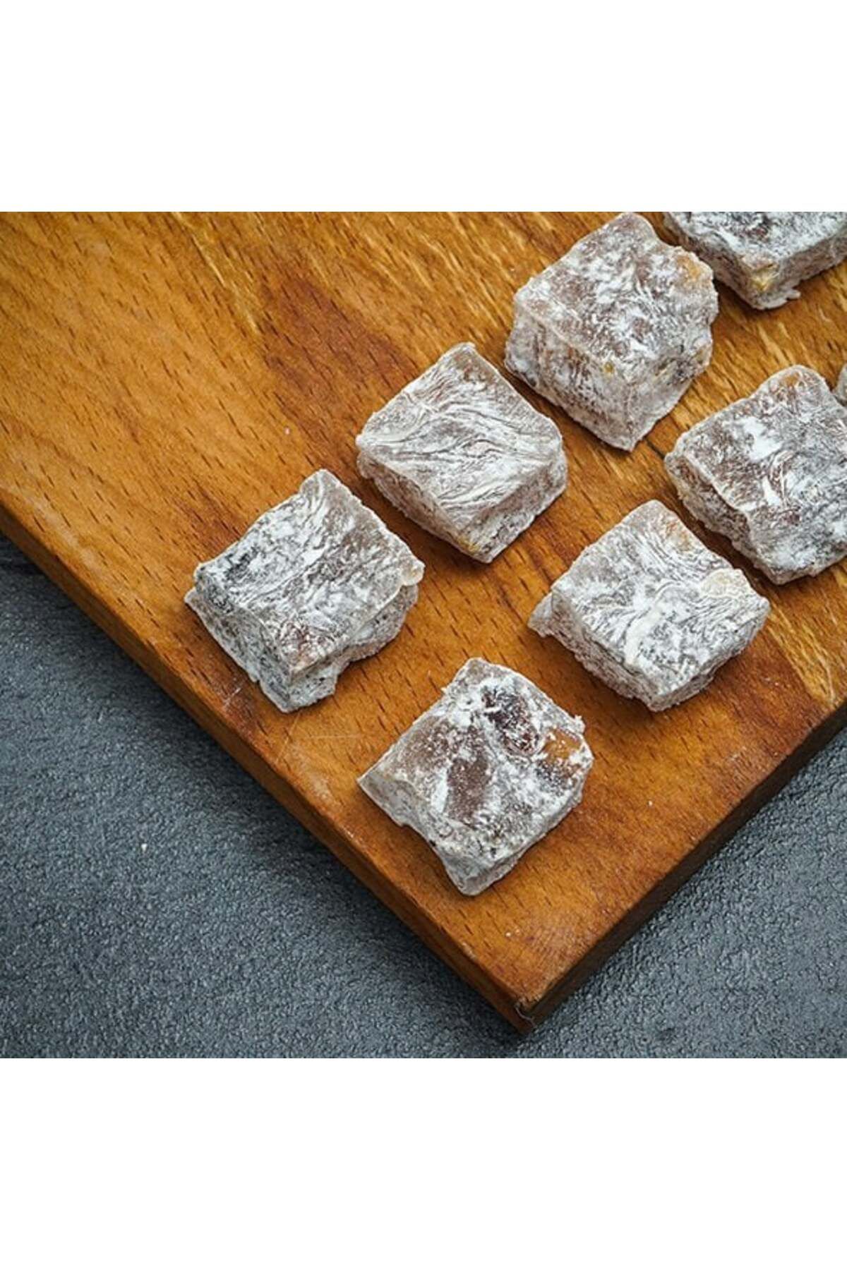 Ravza Hurma Sade Pudralı Çifte kavrulmuş Lokum 500 gr kg