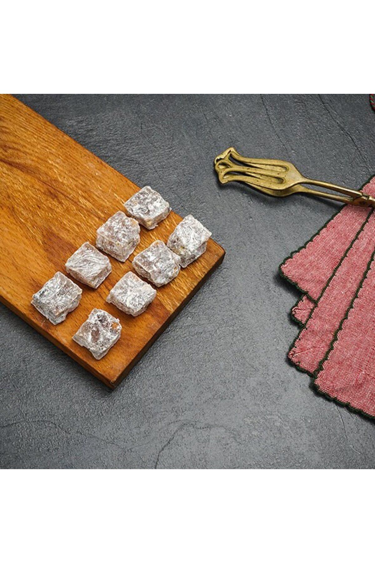 Ravza Hurma Sade Pudralı Çifte kavrulmuş Lokum 500 gr kg - Görsel 3