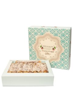 Bİrsalkım Pestİl & Köme Hindistan Cevizli Fındık Ezmesi Dolgulu Parmak Pestil 250 Gram Hediyelik Kutu