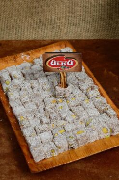 ÜLKÜ KURUYEMİŞ TAZE ÇİFTE KAVRULMUŞ HİNDİSTAN CEVİZLİ LOKUM 250GR