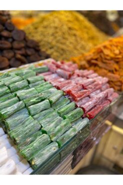 Üçler aktariye Antep Fıstıklı Meyve Aromalı Lokum