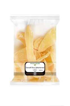 Zencefil Organik Zencefil Lokumu 250 Gr. Zencefil Şekerlemesi Özel Kurutulmuş Taze Zencefil