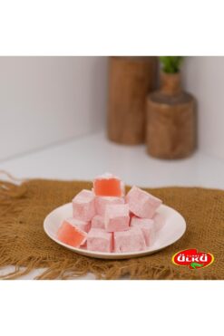 ÜLKÜ KURUYEMİŞ TAZE YUMUŞAK TOZLU GÜLLÜ LOKUM 500GR