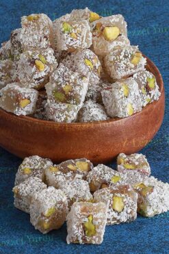 TADACAKSIN Çifte Kavrulmuş Fıstıklı Sade Lokum (500gr)