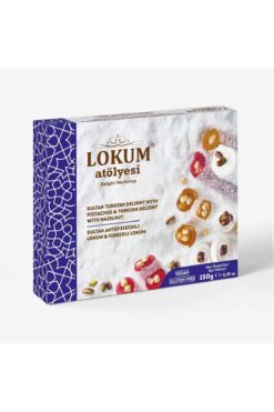 Lokum Atölyesi Sultan Antep Fıstıklı Lokum & Fındıklı Lokum 150g