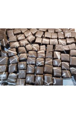 TALAS Kuruyemiş Meyve Aromalı Çikolata Kaplı Sade Lokum 1 KG