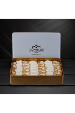 Gönbeler Özel Metal Kutu Kaymaklı Lokum Karışık 1000 GR