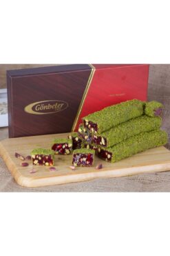 Gönbeler Nar Aromalı Antep Fıstıklı Padişah Lokum 500 Gr