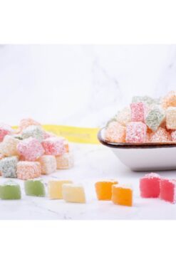 Genel Markalar Hindistan Cevizi Kaplamalı Karışık Meyveli Lokum 500gr.