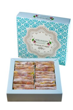 Birsalkım Antep Fıstığı Dolgulu Damla Sakızlı Lokum 200 Gram (Glikoz ve Koruyucu İçermez)