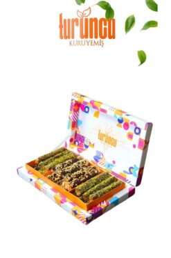 Turuncu Kuruyemiş Gümüşhane Lokumu Kutusu 1kg.