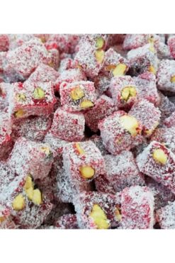 TALAS Kuruyemiş Narlı Çifte Kavrulmuş Antep Fıstıklı Lokum 2 KG