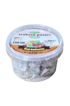 TRABZON PAZARI Doğal Meyve Aromalı Kuş Lokumu 200 gr
