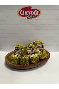 ÜLKÜ KURUYEMİŞ SPECIAL ANTEP FISTIKLI Ç,KOLATALI SARMA RULO LOKUM 1KG