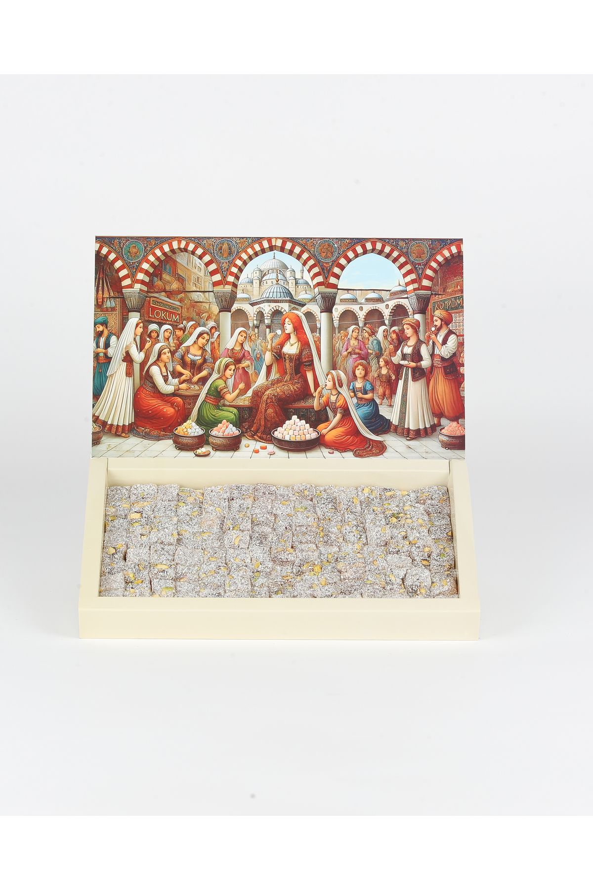 Rumeli Lokumcusu Çifte Kavrulmuş Fıstıklı Lokum 900gr