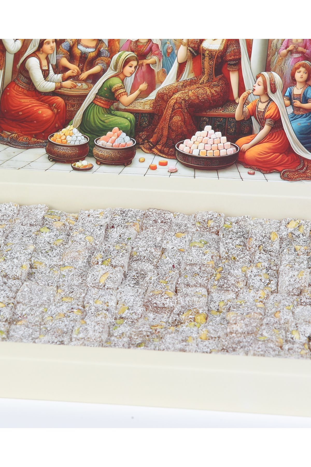 Rumeli Lokumcusu Çifte Kavrulmuş Fıstıklı Lokum 900gr - Görsel 2