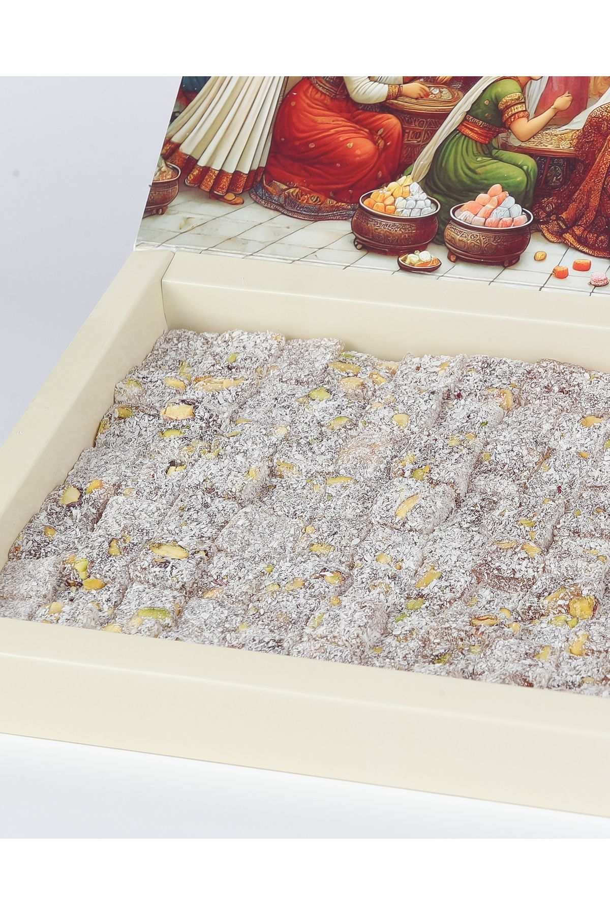 Rumeli Lokumcusu Çifte Kavrulmuş Fıstıklı Lokum 900gr - Görsel 3