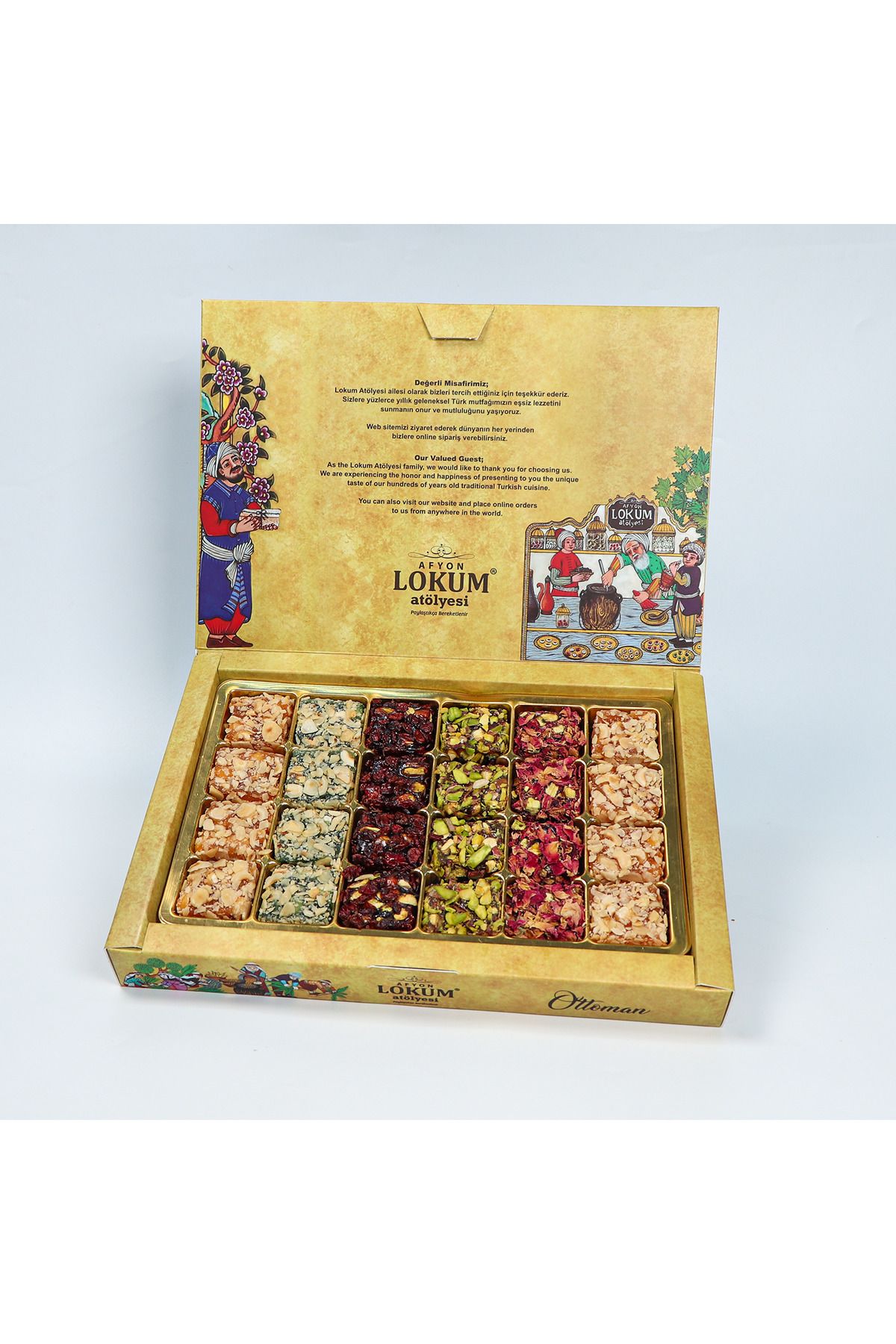 Lokum Atölyesi Vip Karışık Lokum 500g