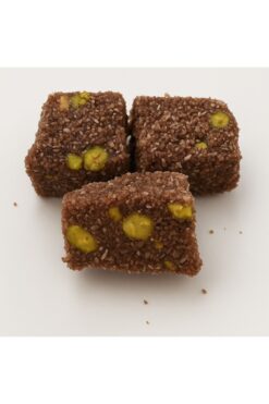 LoKSaN Kakaolu Hindistan Ceviz Kaplamalı Antep Fıstıklı Lokum 300gr (FISTIK RÜYASI)