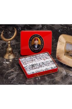 HAFIZ MUSTAFA 1864 Karışık Çifte Kavrulmuş Fıstıklı Lokum (1 Kg)