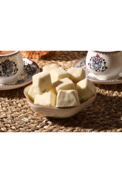 Halktan Beyaz Çikolatalı Lokum 500 Gr.