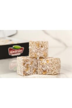 Kardeşler Kuruyemiş Hindistan Cevizli Fıstıklı Lokum 500gr