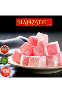 HANZADE GURME Sade Gül Lokumu 1 Kg Afyon Lokumu