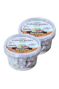 TRABZON PAZARI Doğal Meyve Aromalı Kuş Lokumu 2x200 gr