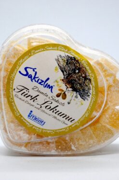 İMREN ALAÇATI TATLICISI & SAKIZLIM Sakızlım Damla Sakızlı Türk Lokumu 80gr