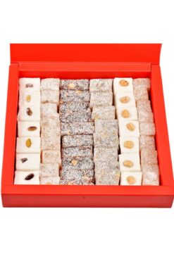 Mahsere1948 Fındıklı - Antep Fıstıklı Lokum Ve Cezerye Eko Paket 1 kg