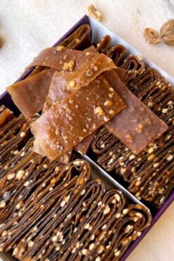 Bİrsalkım Pestİl & Köme Gümüşhane 'den Karışık Cevizli Dut Pestili Ve Keçiboynuzu Pestili 500gr