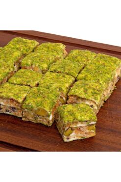 HALUK ÇEREZ Fıstıklı Çıtır Baklava Lokum 500 Gram