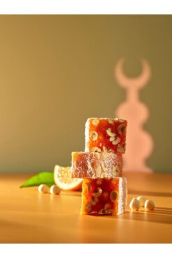 Mahizer Portakallı Fındıklı Lokum 250 Gr