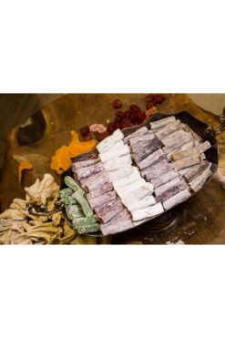Turuncu Kuruyemiş Lüx Fıstıklı Fitil Lokum 1000 Gr