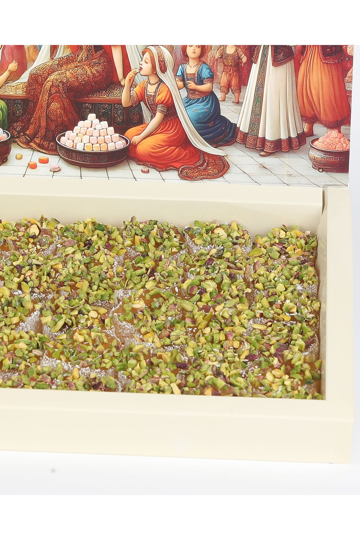 Rumeli Lokumcusu Sarma Fıstıklı Özel Lokum 900gr - Görsel 2