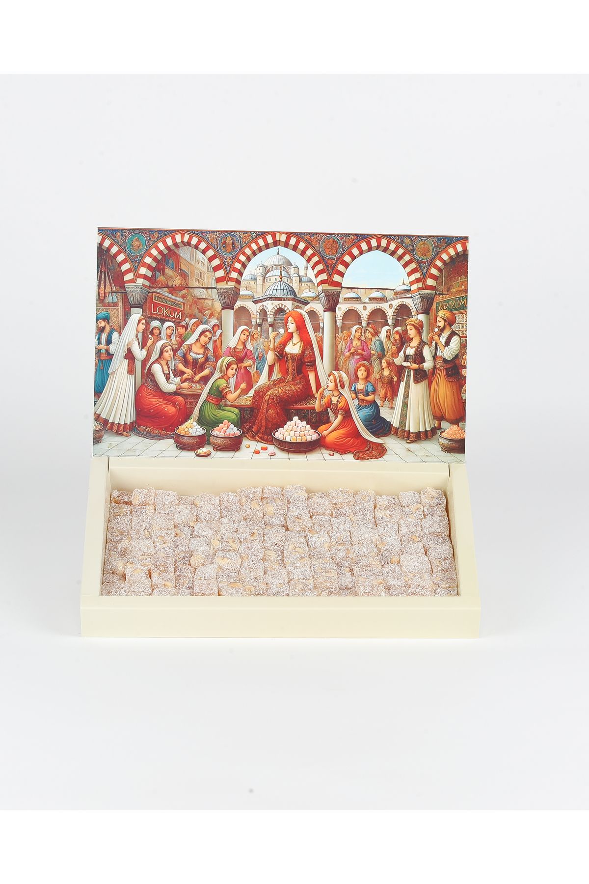 Rumeli Lokumcusu Çifte Kavrulmuş Fındıklı Lokum 900gr