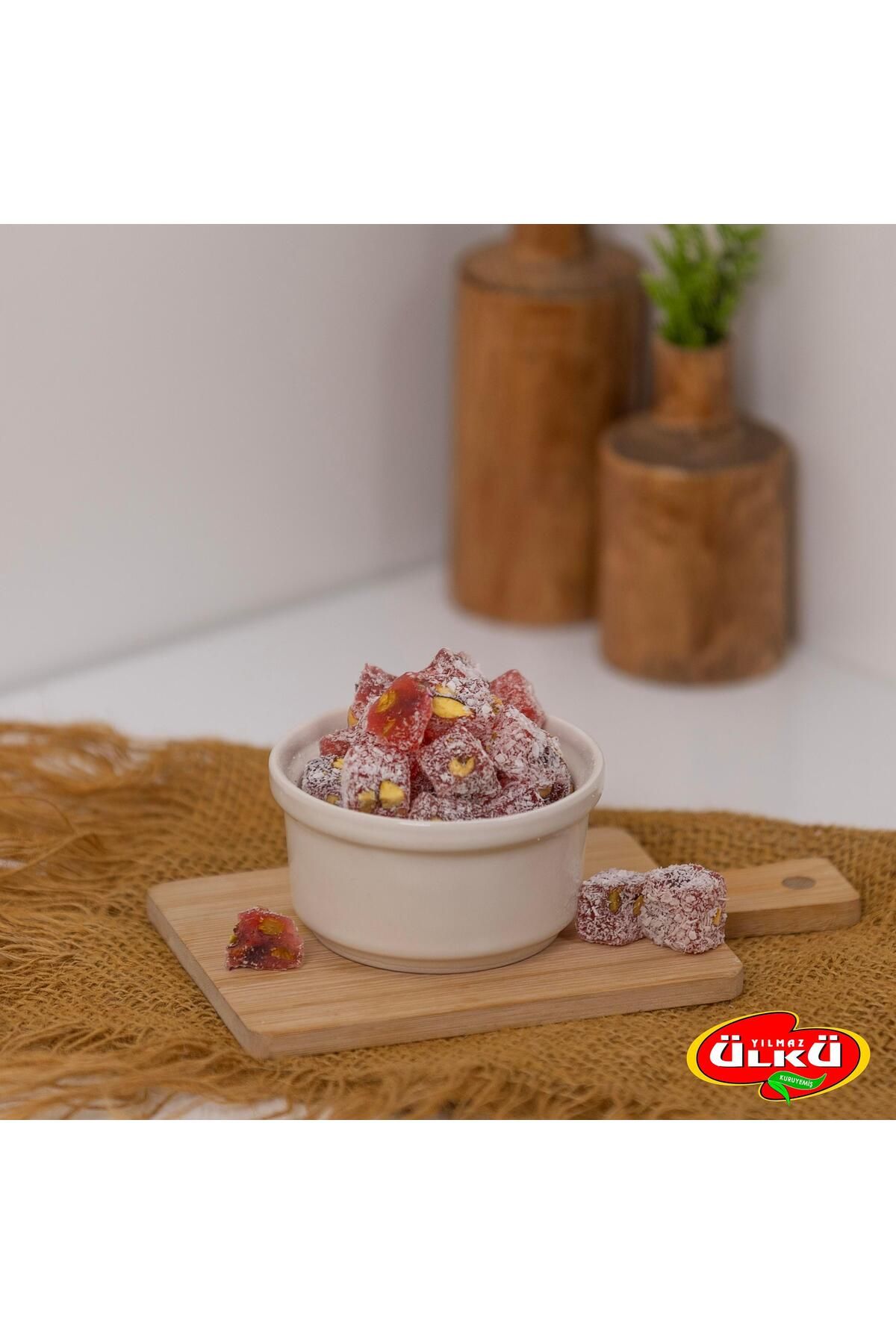 ÜLKÜ KURUYEMİŞ Çifte Kavrulmuş Narlı Lokum 500gr