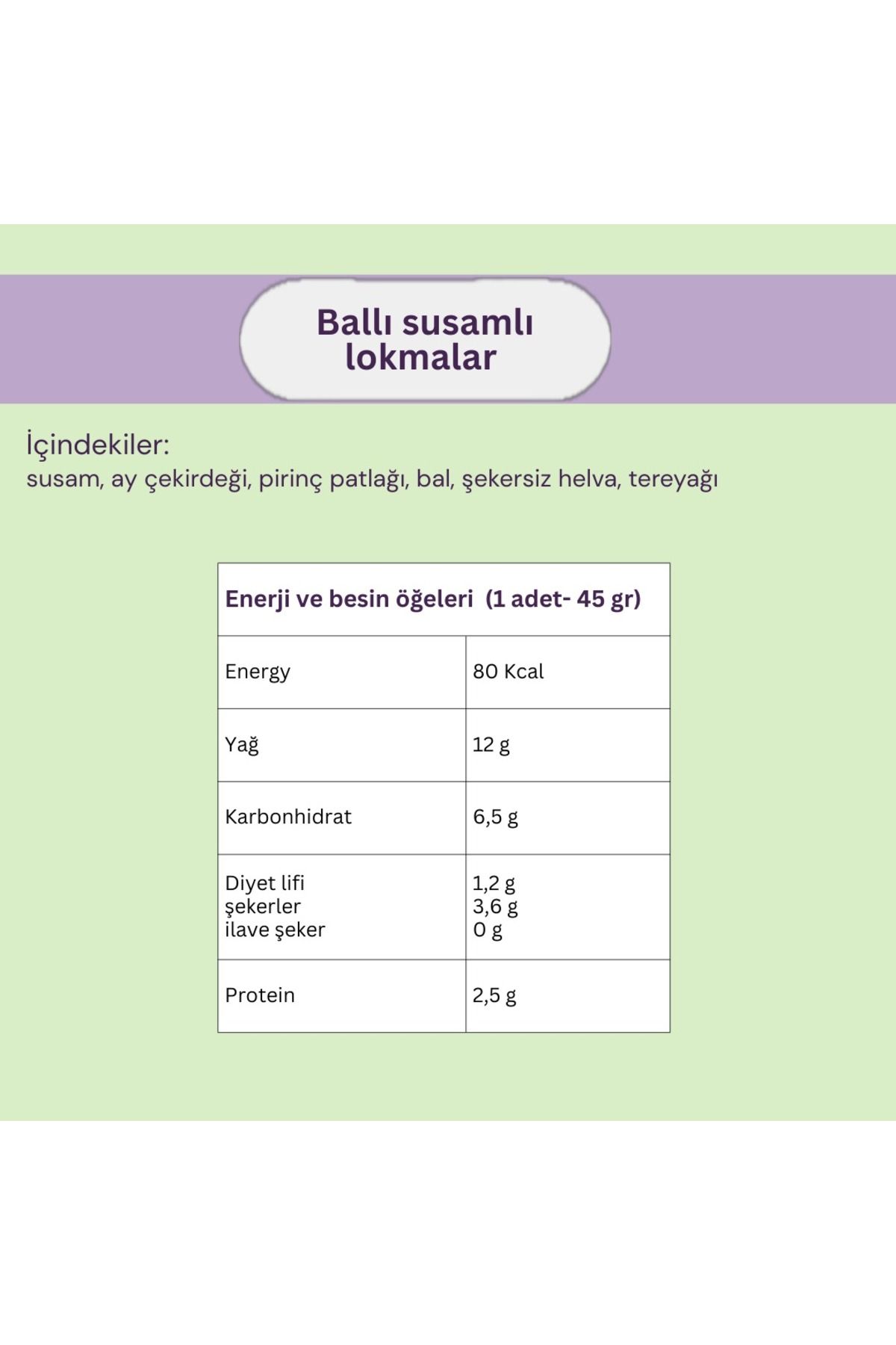 BADEEL Ballı susam küpleri (40 PARÇA) - Görsel 3