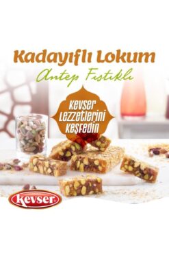 Kevser Antep Fıstıklı Kadayıflı Lokum 1000 G