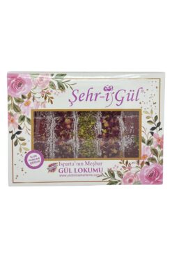 Şehri Gül Şehr-i Gül 250 gr. Yapraklı Gül Lokumu