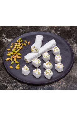 HAFIZ MUSTAFA 1864 Sütlü Fıstıklı Fitil Lokum (1kg) ( Metal Kutu'da )