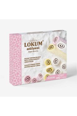 Lokum Atölyesi Kakaolu Fındık Krema Dolgulu Sultan Lokum 150g