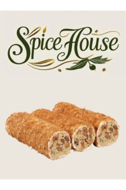 TURKISH SPICE HOUSE TOZ BADEMLİ KREMALI SARMA TÜRK LOKUMU 500 GR